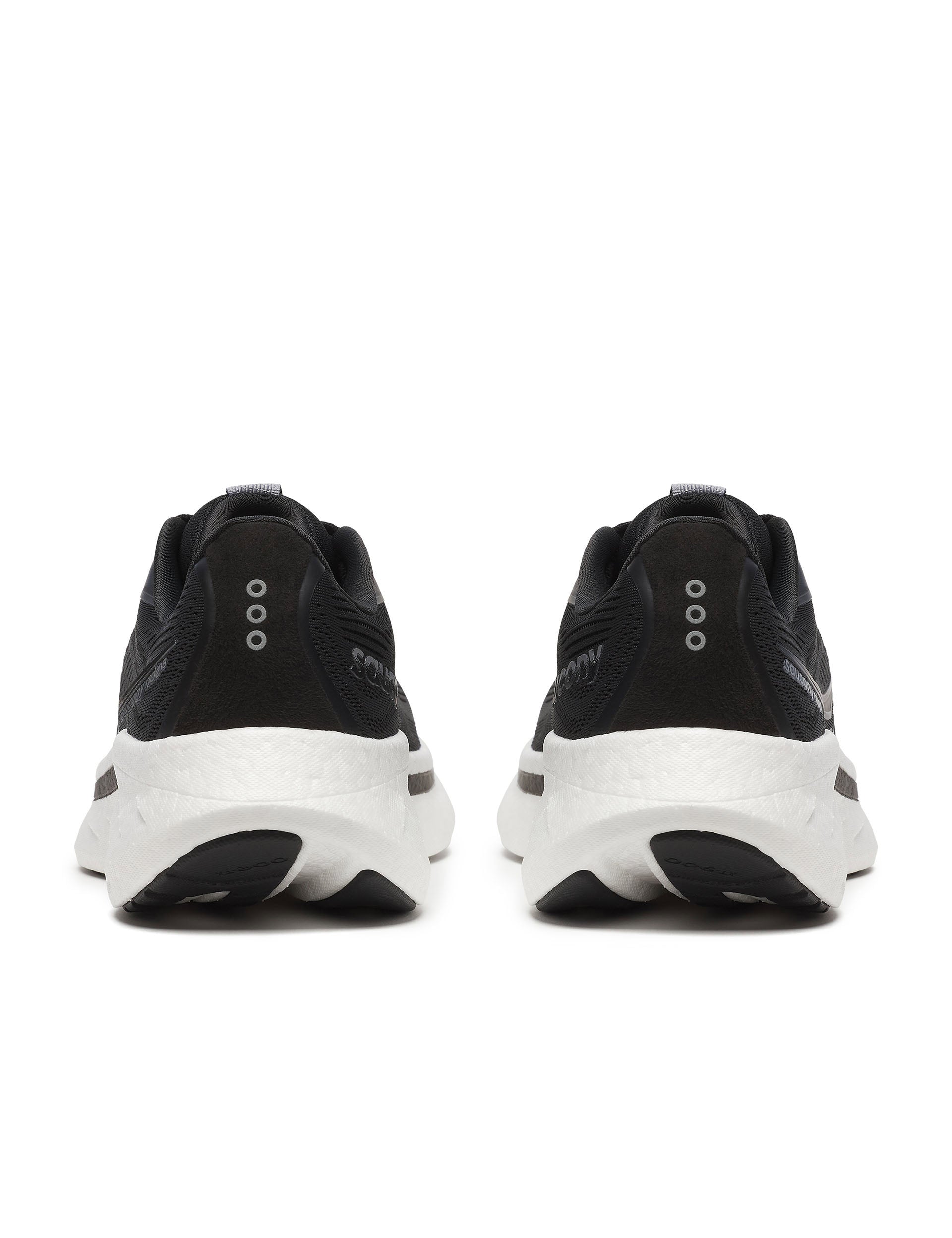 Ride 18 Black/White Running Shoes - Lightweight Cushioned Sneakers for Men & Women - Perfect for Jogging, Gym Workouts & Daily Wear