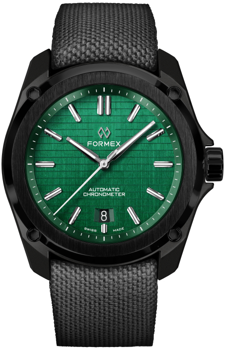 Formex Essence Leggera FortyOne Automatic Watch - 41mm Mamba Green Dial Swiss Made Luxury Timepiece for Men | Perfect for Business, Casual & Outdoor Adventures