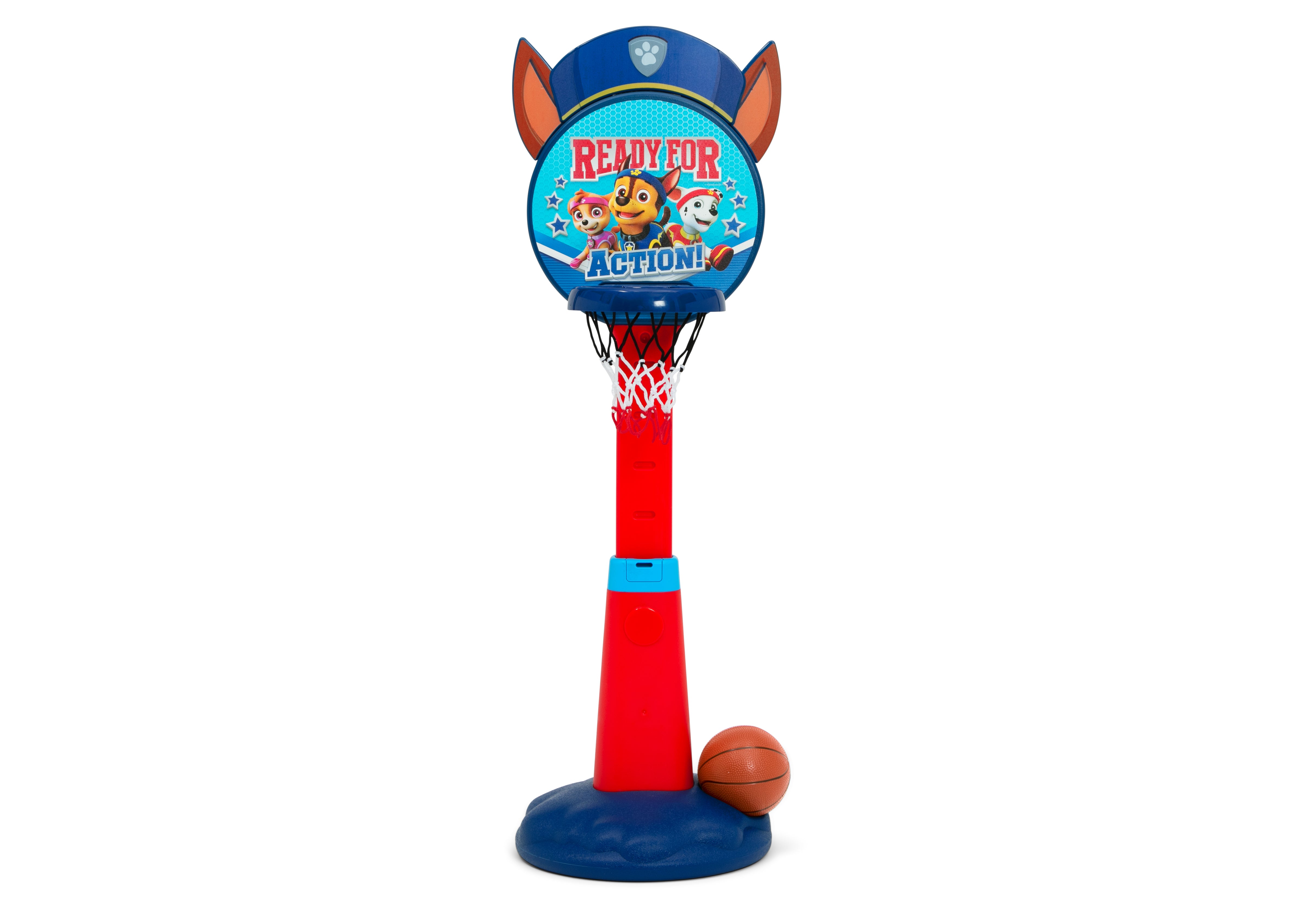 PAW Patrol Kids Basketball Set - Durable Plastic Hoop & Ball for Indoor & Outdoor Play - Perfect for Backyard, Playroom & Birthday Parties