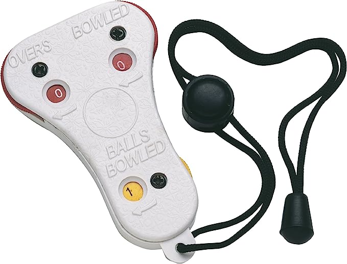 Gray Nicolls Cricket Umpire Counters - Digital Scorekeeper for Cricket Matches & Training - Perfect for Coaches, Players & Officials