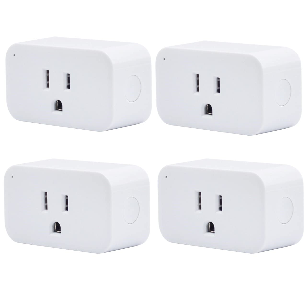 THIRDREALITY Smart Plug 4 Pack - 15A WiFi Smart Outlet with Timer & Zigbee Repeater | ETL Certified | Works with Alexa & Google Home | Perfect for Home Automation & Energy Saving | Requires ZigBee Hub
