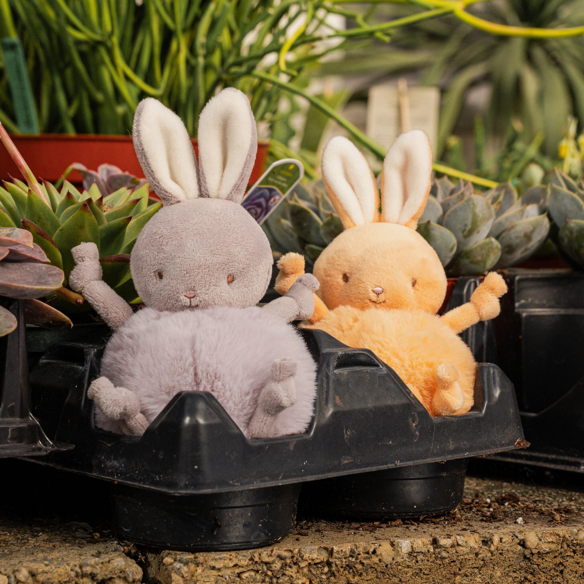 Lilac Marble Bunny - Roly Poly Tumbler Toy for Kids | Fun Stress Relief & Decorative Home Office Desk Accessory