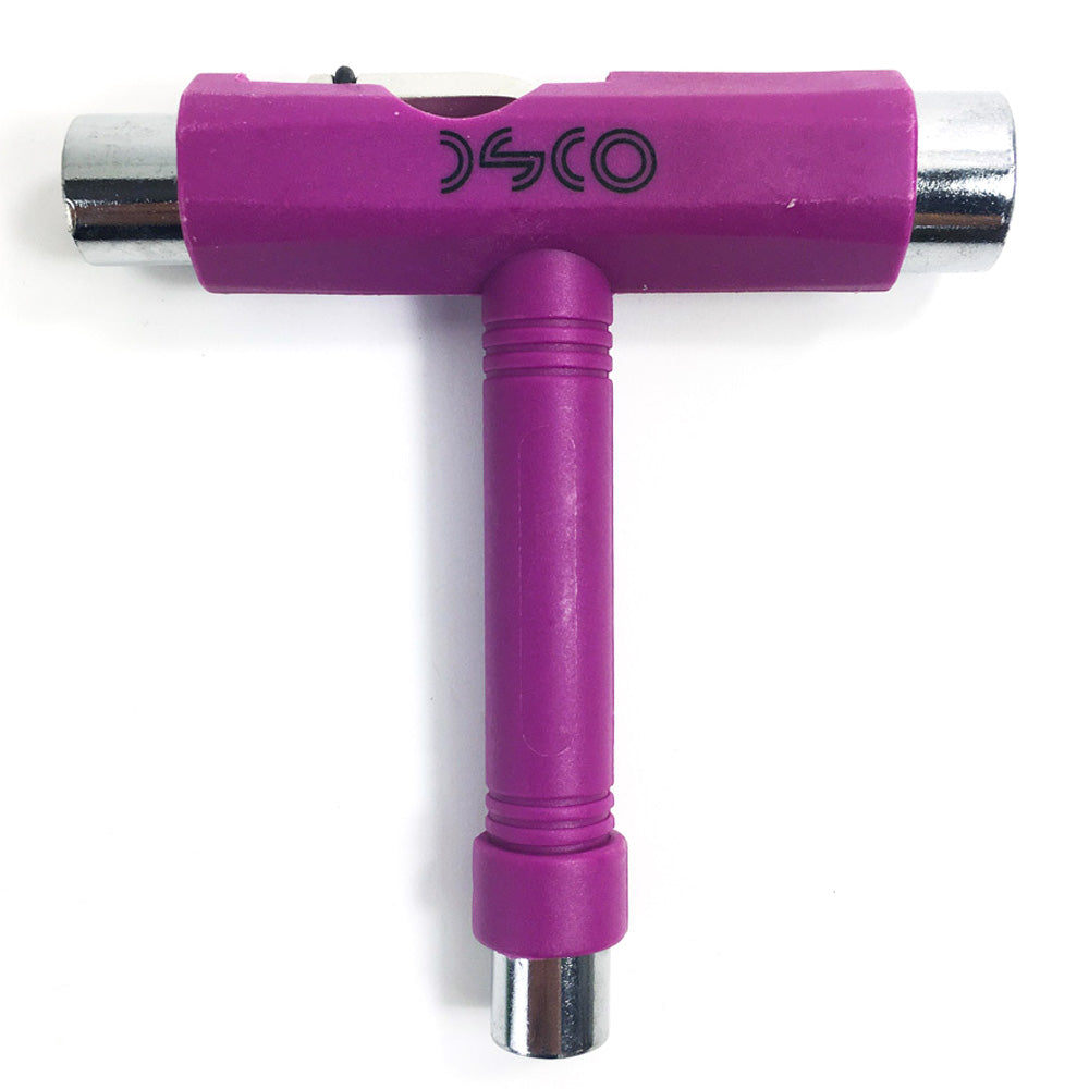 Dsco Quad Skate Tool - All-in-One Roller Skate & Skateboard Multi-Tool for Adjusting Trucks, Bearings & Wheels - Perfect for Roller Derby, Outdoor Skating & Skate Park Maintenance
