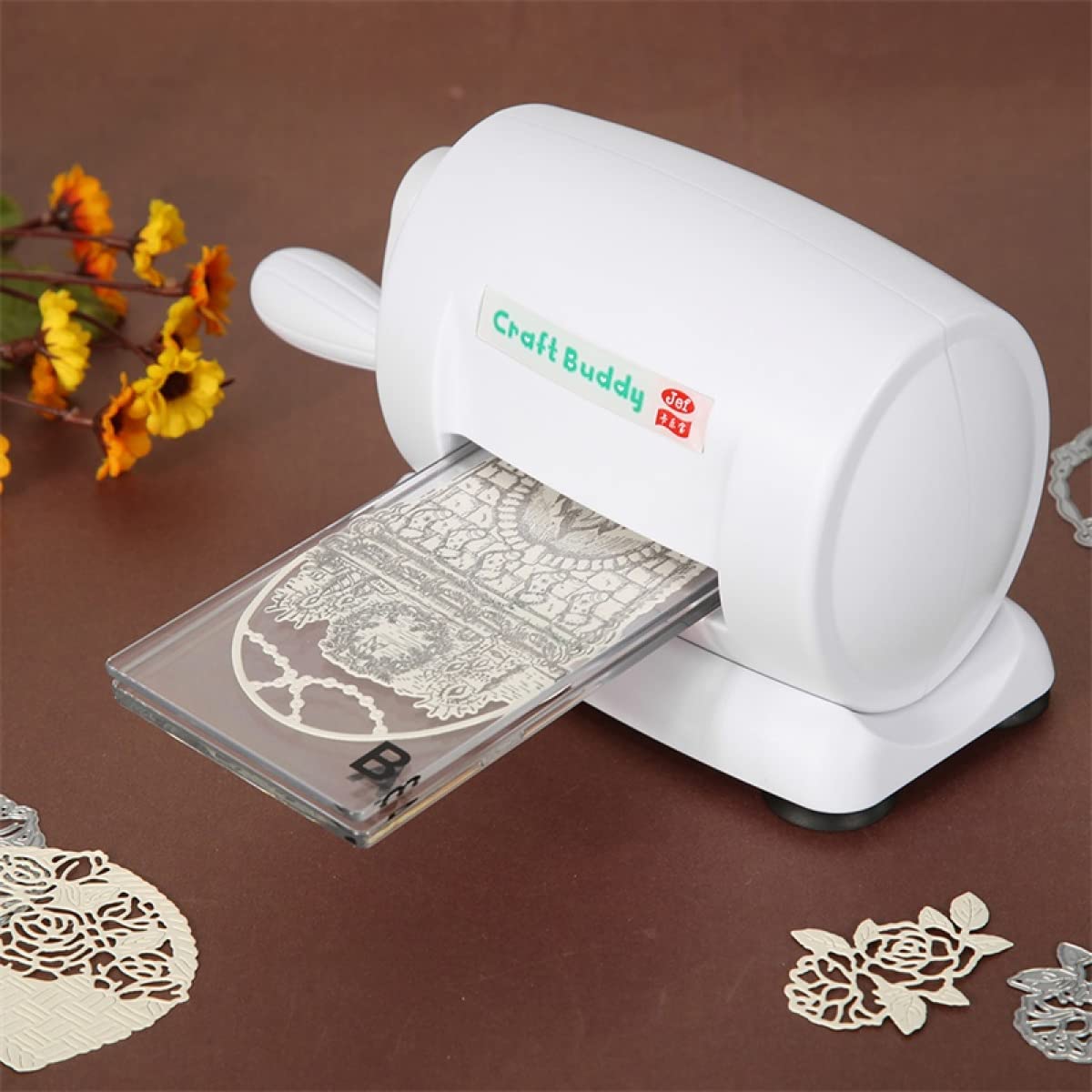 DIY Die Cutting & Embossing Machine for Paper Crafts - Scrapbooking, Card Making, Photo Albums & Decorative Projects | Handheld Embosser & Die Cutter for Creative Paper Art