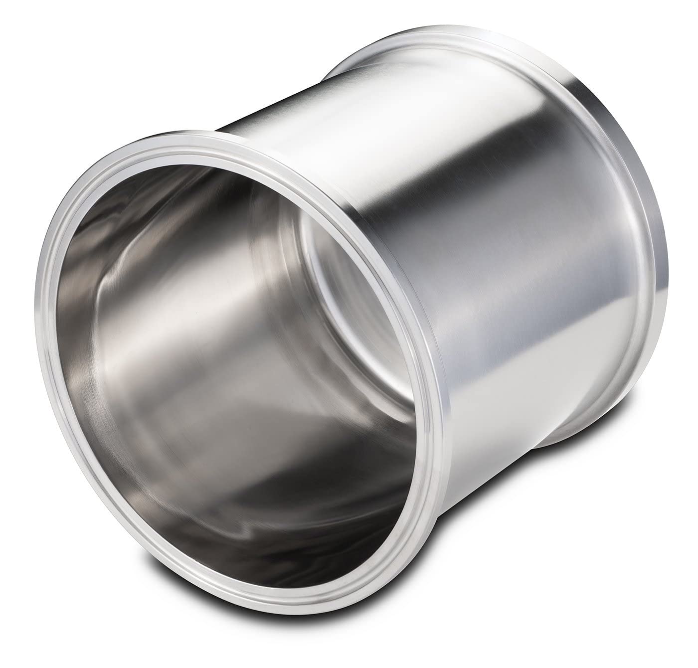 6-Inch X 6-Inch BVV Tri-Clamp Welded Bottom Base - Stainless Steel Sanitary Fitting for Brewing, Dairy & Food Processing Equipment
