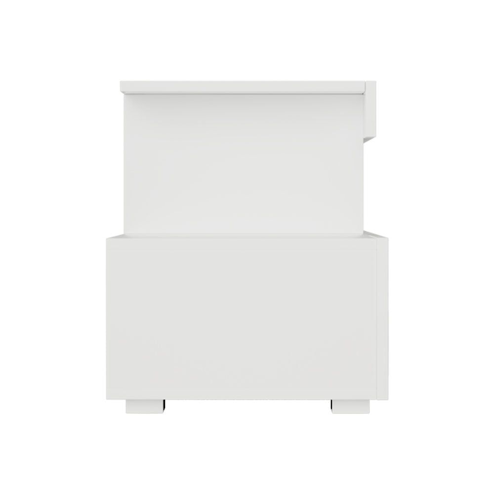 Artiss 86-Inch White LED TV Stand with Storage - Modern Entertainment Center for Living Room, Bedroom & Home Theater Setup
