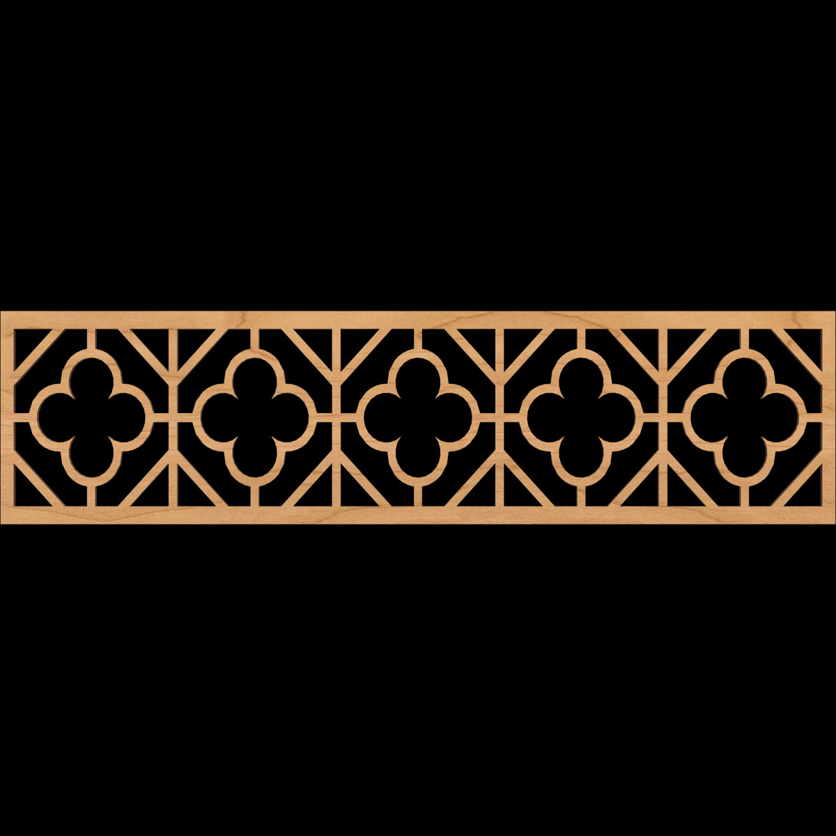 Hazelton Fretwork Moulding - Decorative Wood Trim for Home & Furniture | Perfect for DIY Projects, Wall Accents, and Cabinet Design