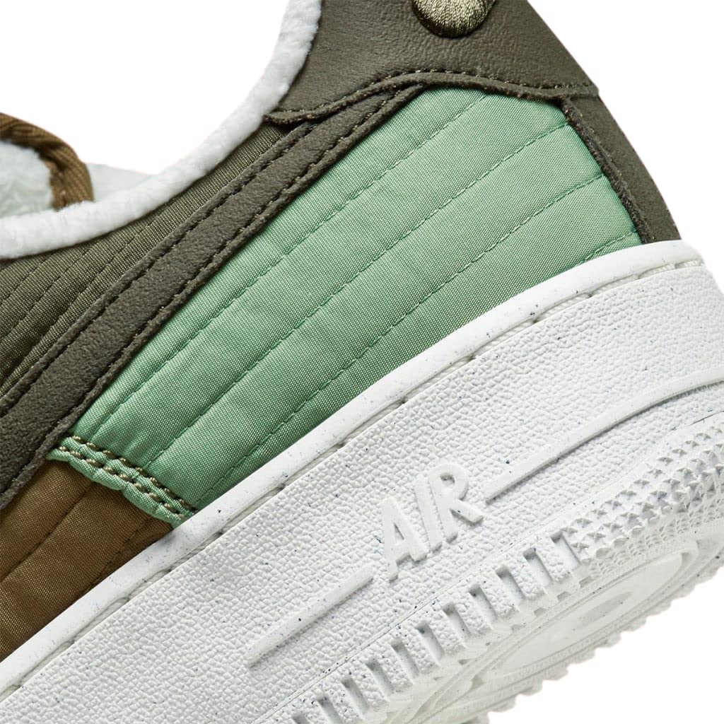 Nike Men's Air Force 1 Low DC8744-300 Toasty White Sneakers - Size 8 US - Casual & Streetwear Shoes for Everyday Comfort