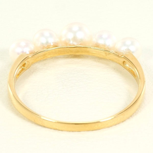 18K Yellow Gold Pearl Ring for Women - Elegant & Timeless Pearl Jewelry - Perfect for Weddings, Anniversaries & Special Occasions