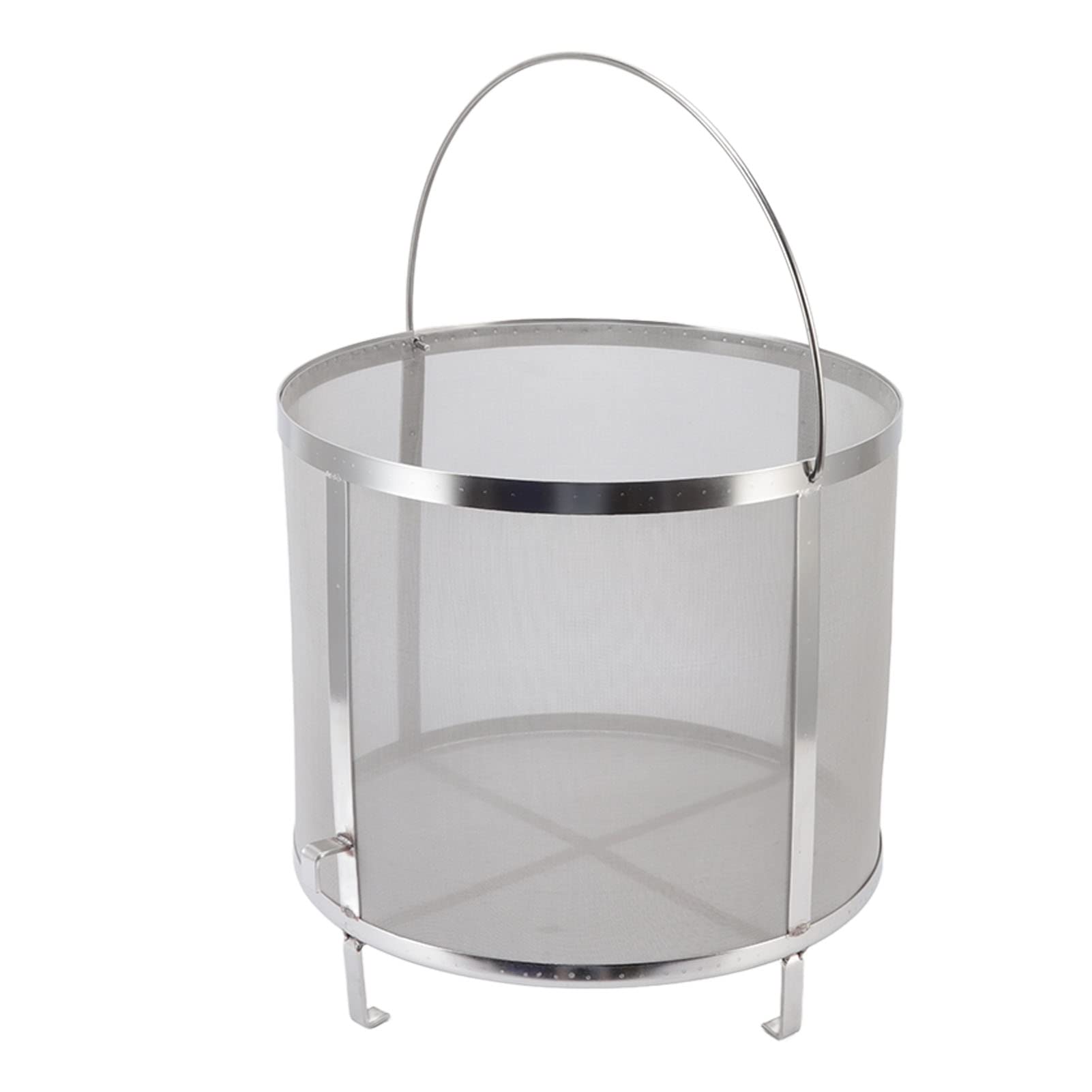Stainless Steel Hop Spider Filter with Stand - Home Brewing Beer Hop Strainer for Kettle | Perfect for Craft Beer, IPA, and Homebrew Beer Making