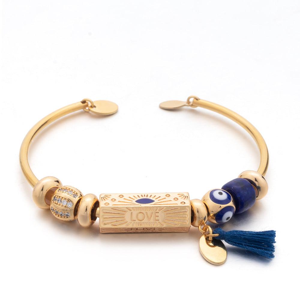 Trendy European & American Couple Bracelets - Matching Love Bracelets for Couples - Perfect for Anniversaries, Valentine's Day & Romantic Gifts