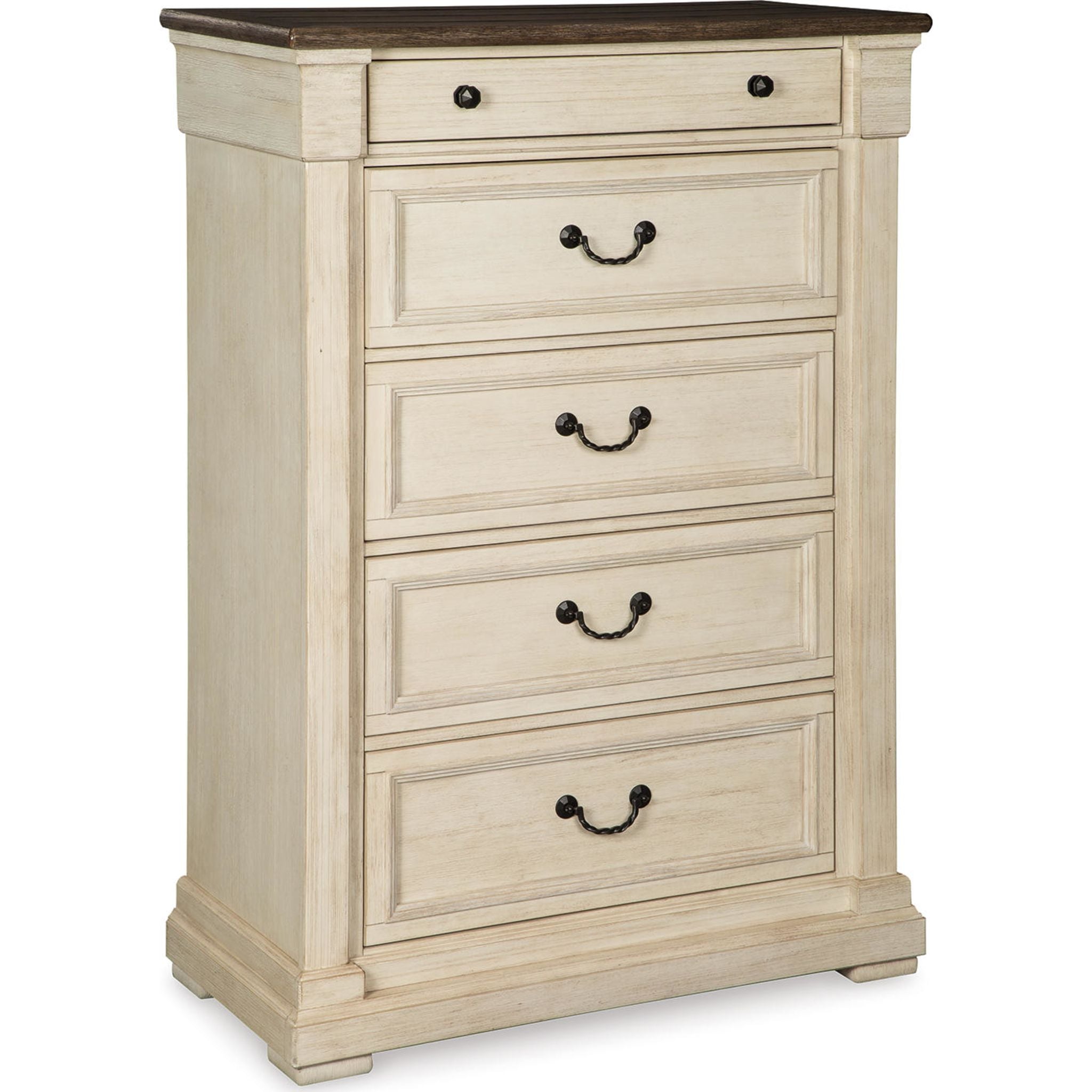 Bolanburg White Chest - Stylish Storage Solution for Bedroom, Living Room & Office Organization
