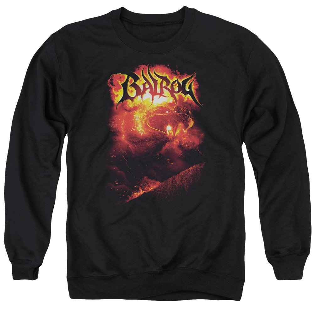 Lor Balrog Unisex Crewneck Sweatshirt for Men & Women | Soft Cotton Pullover Hoodie | Casual Streetwear for Everyday Wear, Gym & Lounge