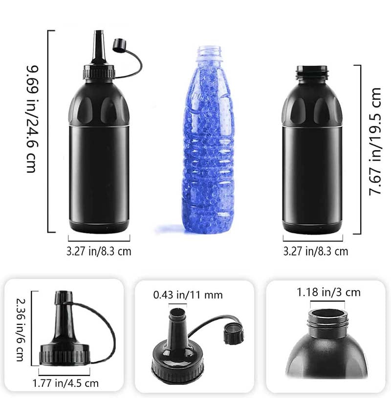 800ml High-Capacity Speedloader for 7.8mm Gel Balls - Holds 20,000 Pellets | Perfect for Gel Blaster Battles, Outdoor Shooting Practice & Airsoft Games