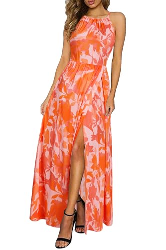 Orange Abstract Flower