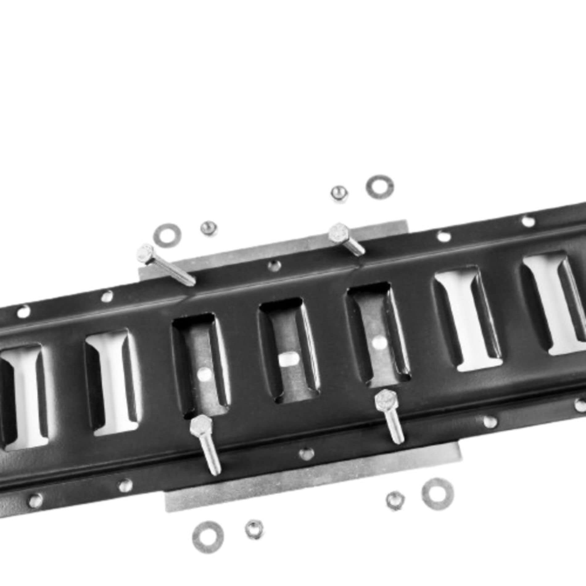 DC Cargo Ultra Secure E-Track Plate Installation Kit - 8-Pack with Rail Mounting Back Plates, Bolts, Nuts & Washers | Heavy-Duty Cargo Tie-Down System for Trailers, Trucks & Vans