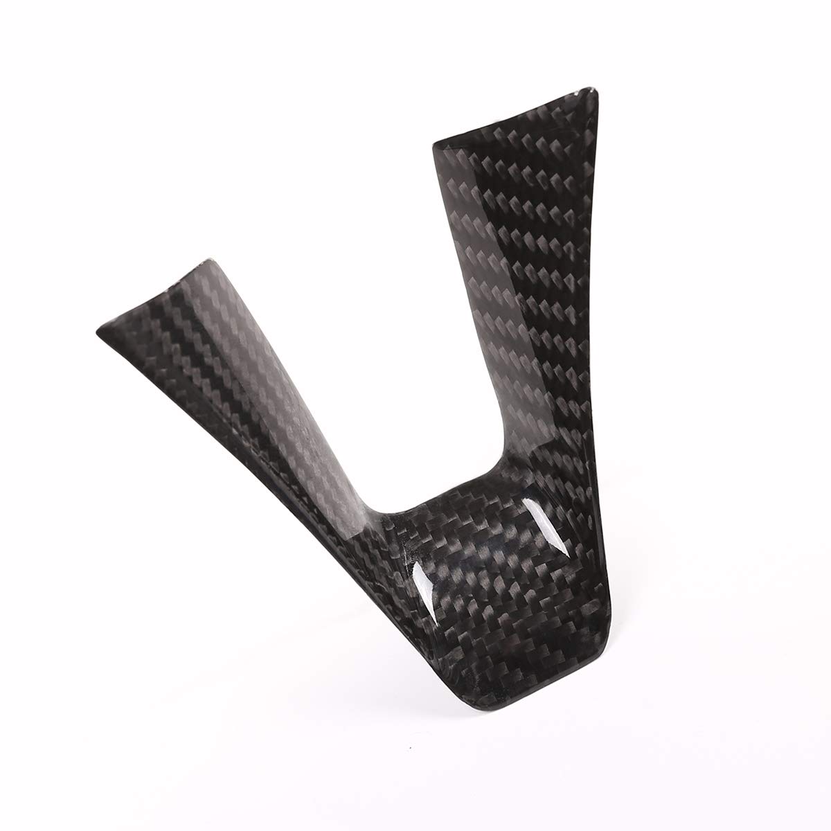 Carbon Fiber Steering Wheel Trim for Alfa Romeo Giulia Stelvio 2017-2019 - Premium Car Interior Upgrade