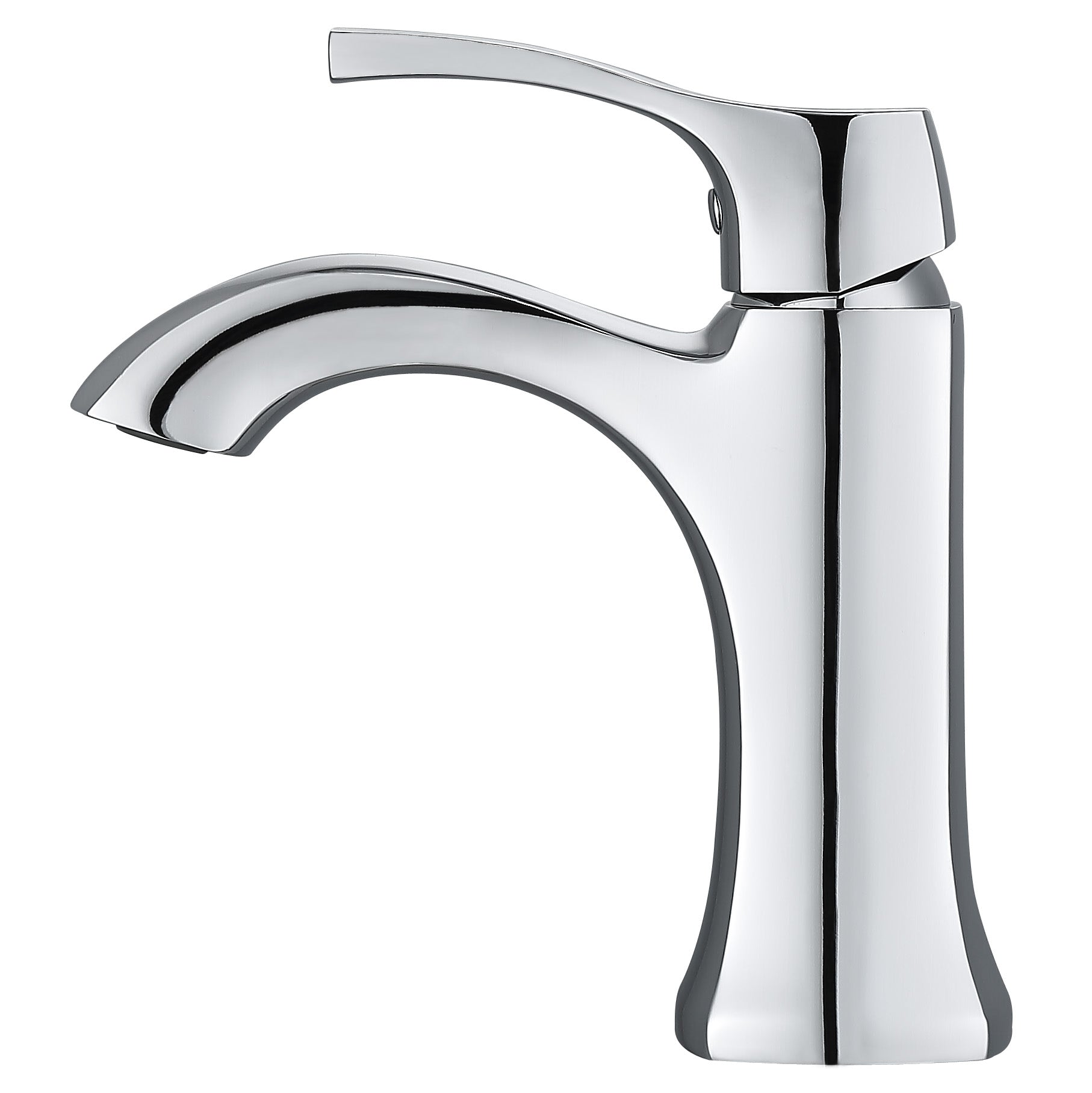 Ancona Morgan Series Single Lever Chrome Bathroom Faucet - Modern Water-Saving Design for Sink, Vanity & Powder Room Installation