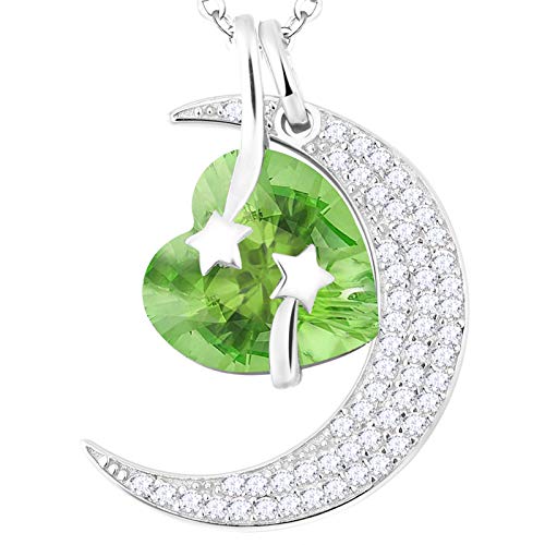 J August Peridot Necklace