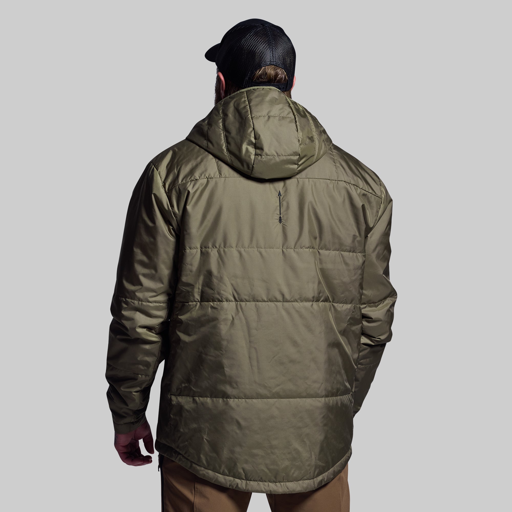 Men's Lightweight Tundra Jacket 2.0 - Waterproof Windproof Outdoor Jacket for Hiking & Camping (OD Green) - Perfect for Cold Weather Adventures & Daily Wear