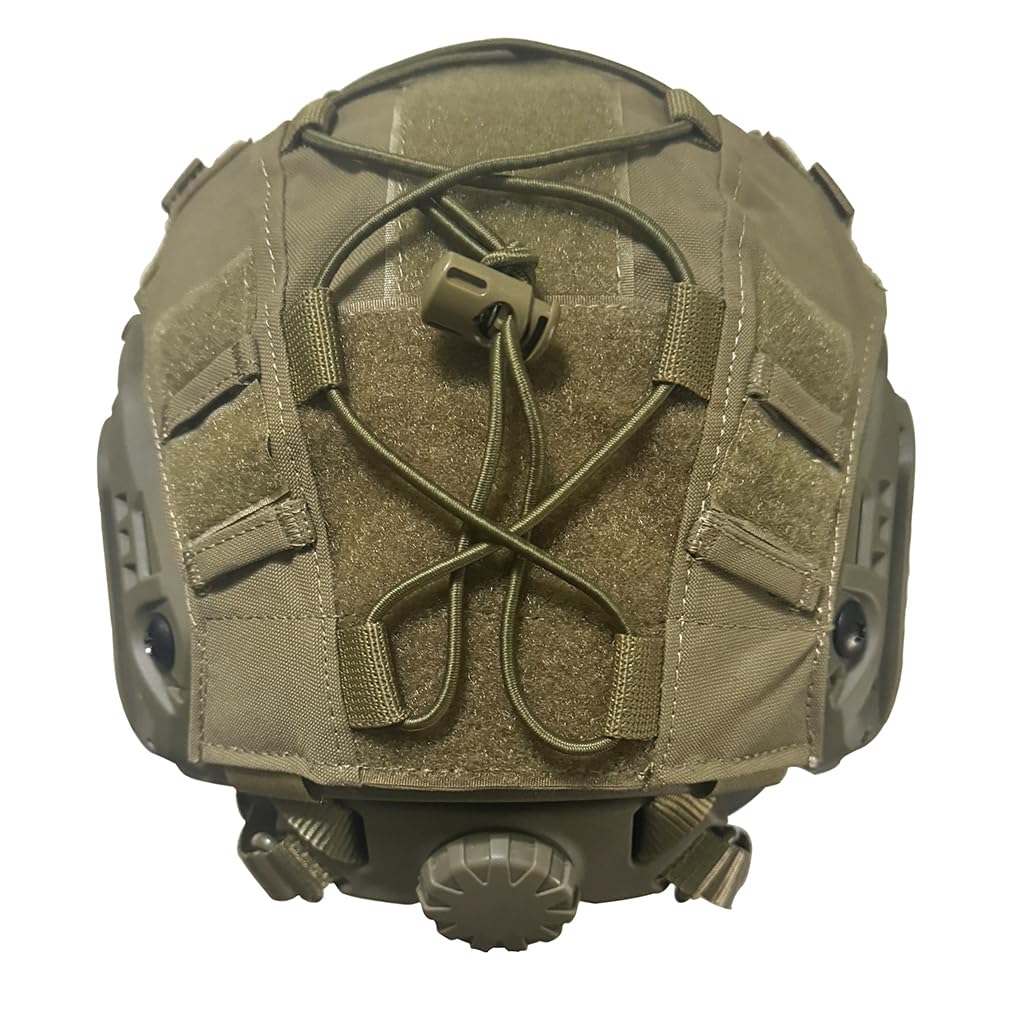 ZJIEYU Airsoft Fast Helmet with Half Mask & Goggles - Tactical Helmet Set with Multicam Cover for Airsoft, Hunting, Paintball, BB & CS Games | Perfect for Outdoor Sports & Tactical Training