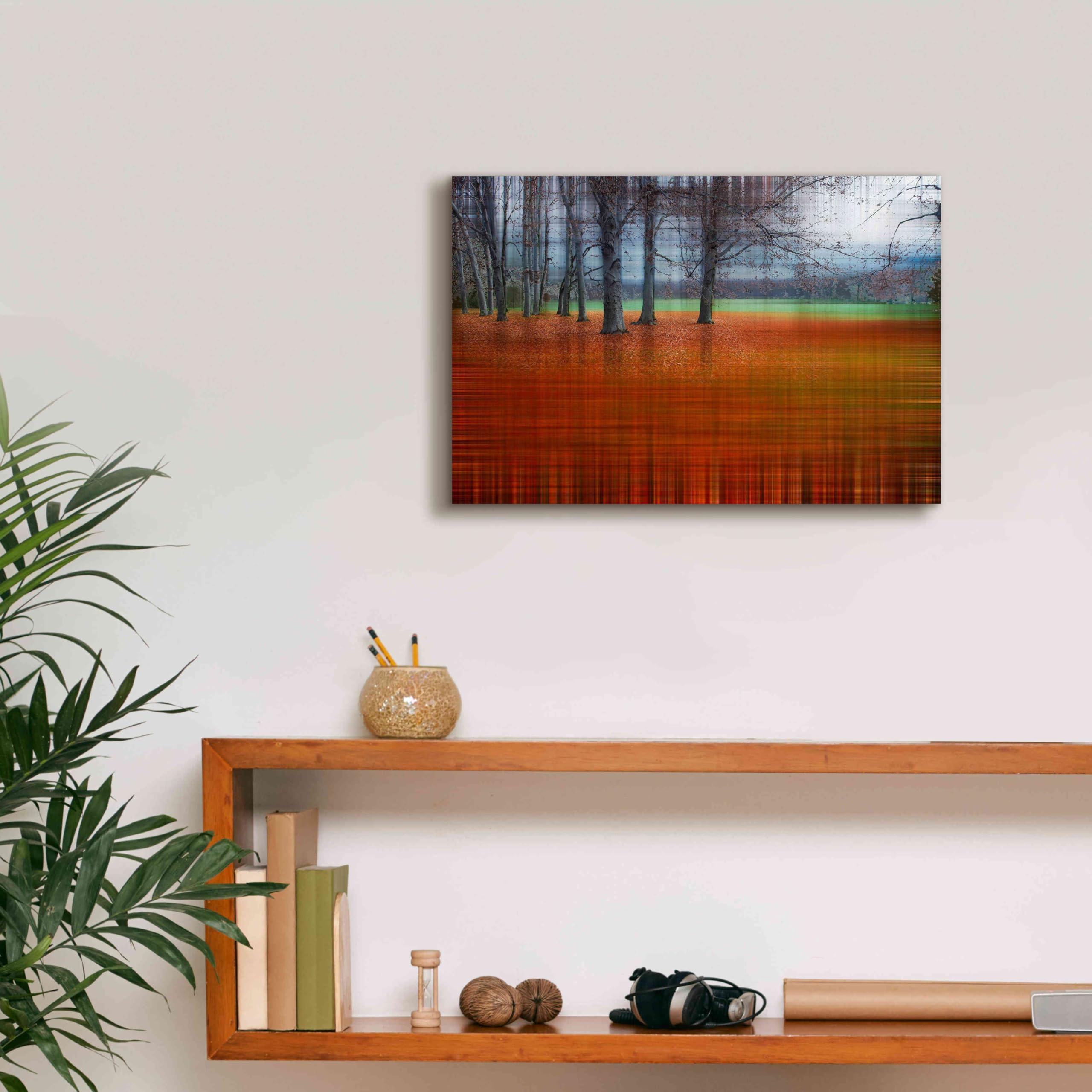 Abstract Autumn by Hannes Cmarits - Premium Giclee Canvas Wall Art Print 18x12 Inches - Modern Home Decor for Living Room, Bedroom & Office