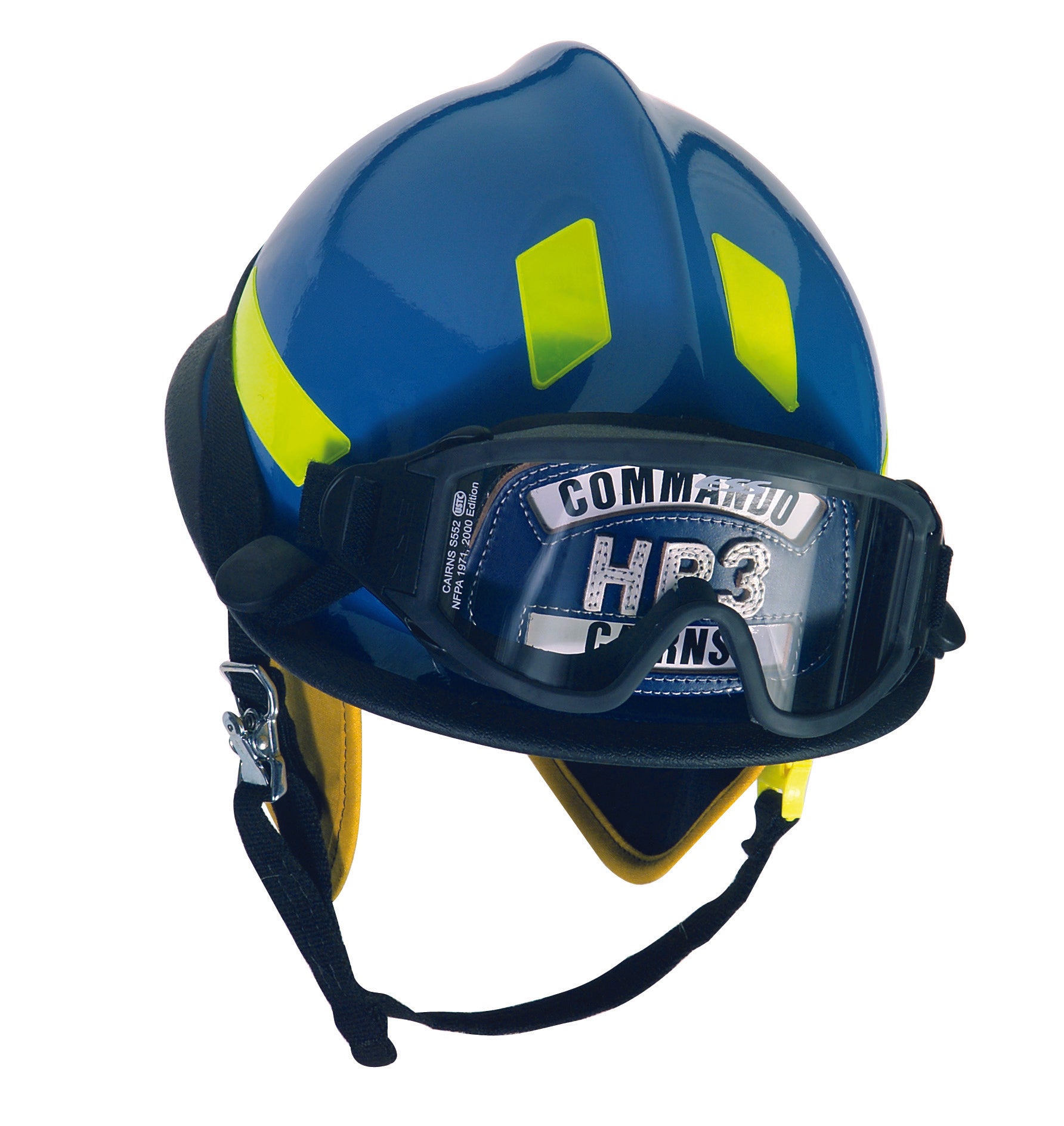 CAIRNS HP3 COMMANDO™ Composite Fire Helmet - Lightweight & Durable for Firefighters & First Responders - Ideal for Wildfire, Rescue & Emergency Response Scenes