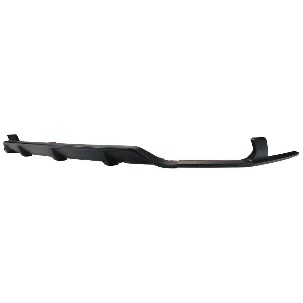 IKON MOTORSPORTS Rear Diffuser for 2019-2023 BMW X7 G07 M Sport | 3PC ABS Plastic Black Primer Lower Bumper Lip Splitters | Enhances Aerodynamics & Style for Street & Track Performance