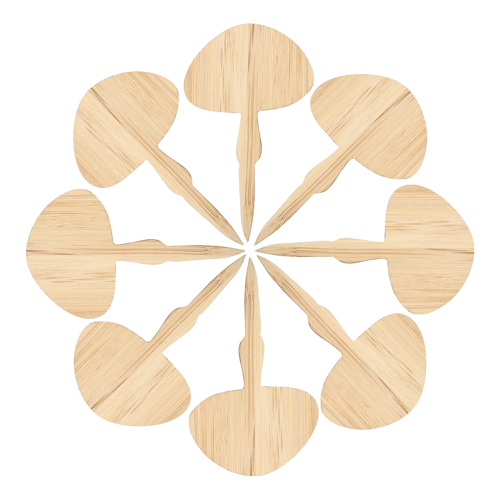 30pcs Bamboo Plant Markers - Reusable Garden Labels for Succulents, Flowers & Herbs | Perfect for Indoor/Outdoor Gardening, Seed Starting & Plant Organization