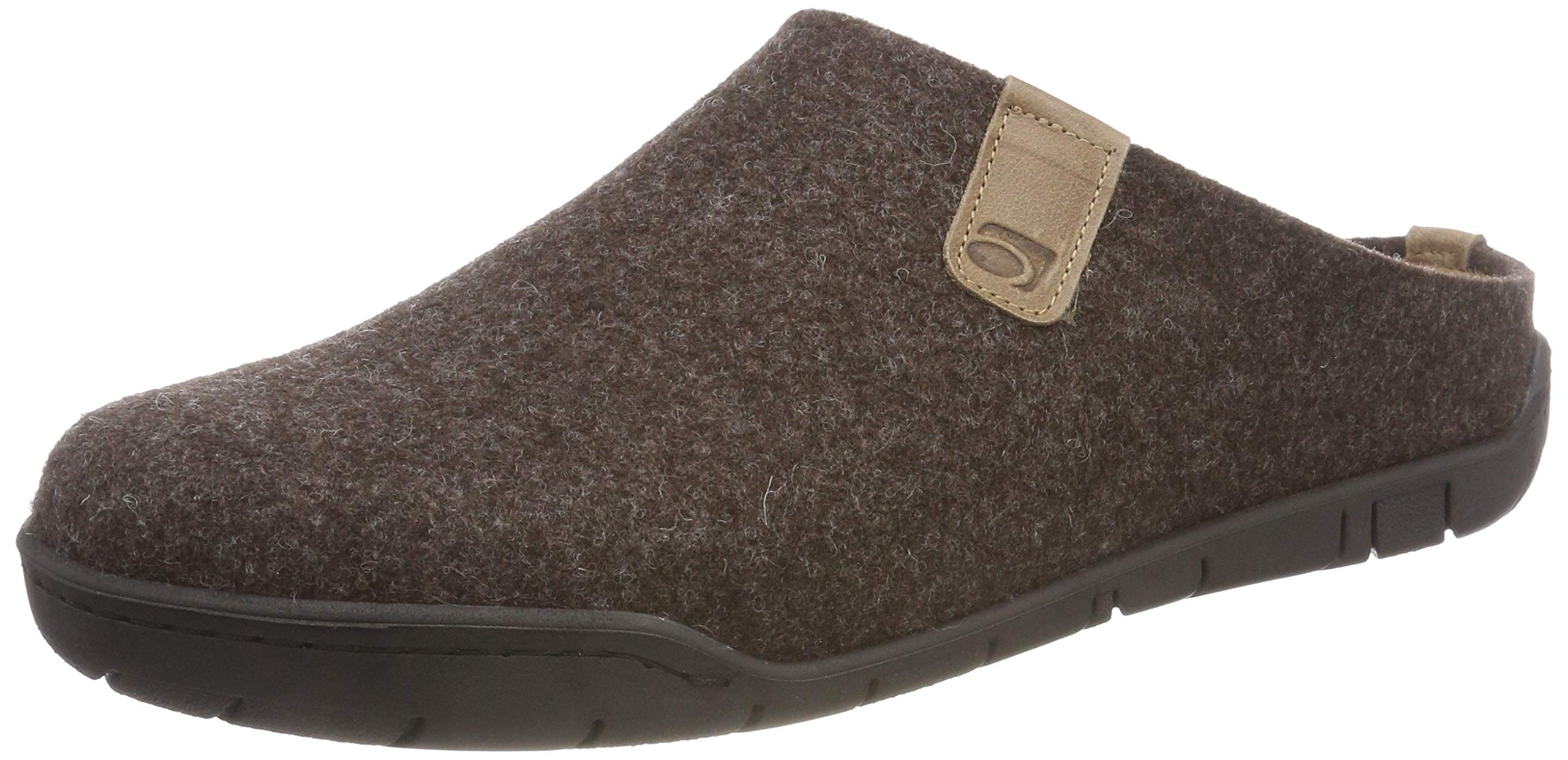 Rohde Mantua Men's Open Back Slippers - Breathable Comfort House Shoes for Indoor & Outdoor Use, Gray (Anthrazit 82) - Perfect for Lounging, Spa Days & Backyard Relaxation