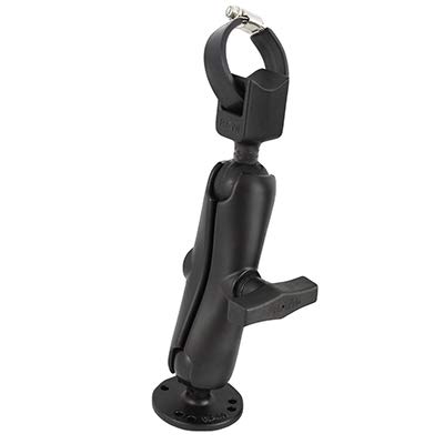 RAM Trolling Motor Stabilizer with Strap Hose Clamp - Keep Your Trolling Motor Stable