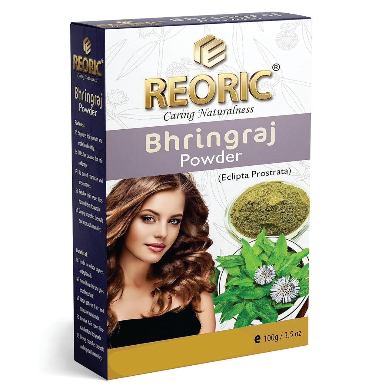 Organic Amla Powder, Bhringraj Powder & Hibiscus Powder Combo (300g x 3) | Natural Hair Growth & Skin Care Treatment | Ayurvedic Herbal Supplement for Shiny Hair & Glowing Skin | Perfect for DIY Hair Masks, Face Packs & Herbal Remedies