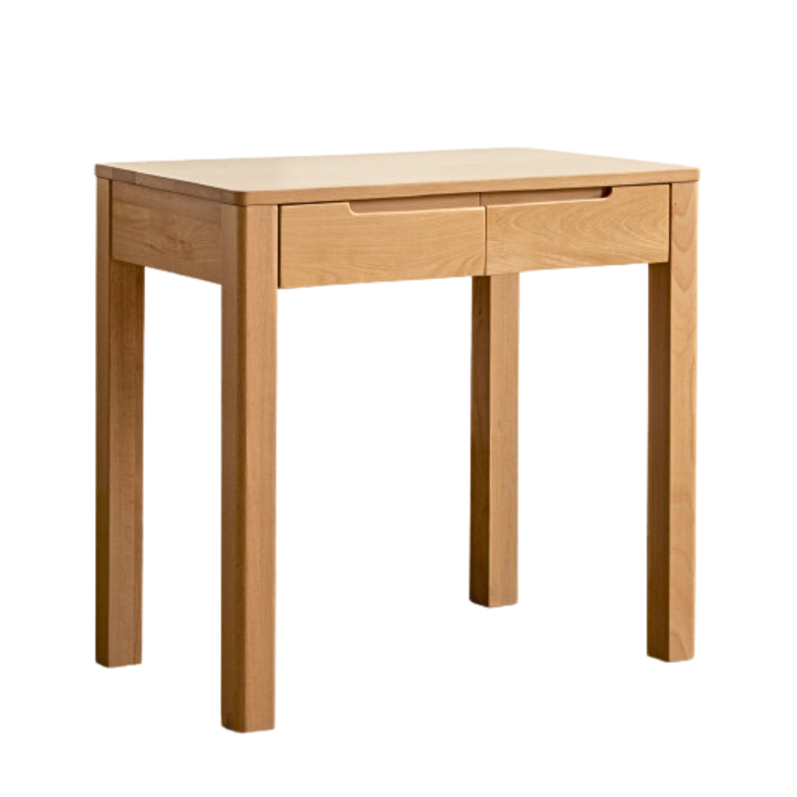 Premium Solid Wood Office Desk - Oak & Beech - Modern Home Office Furniture for Remote Work & Study