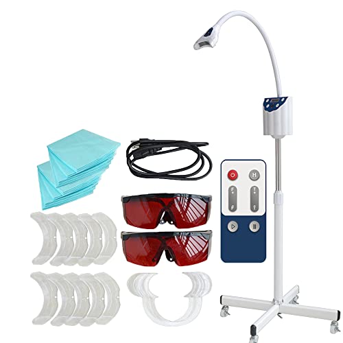 Professional Teeth Whitening Kit with LED Light - 4 Colors, Remote Control & Adjustable Intensities for At-Home Dental Care | Perfect for Smile Brightening Before Events, Photos, or Daily Confidence Boost