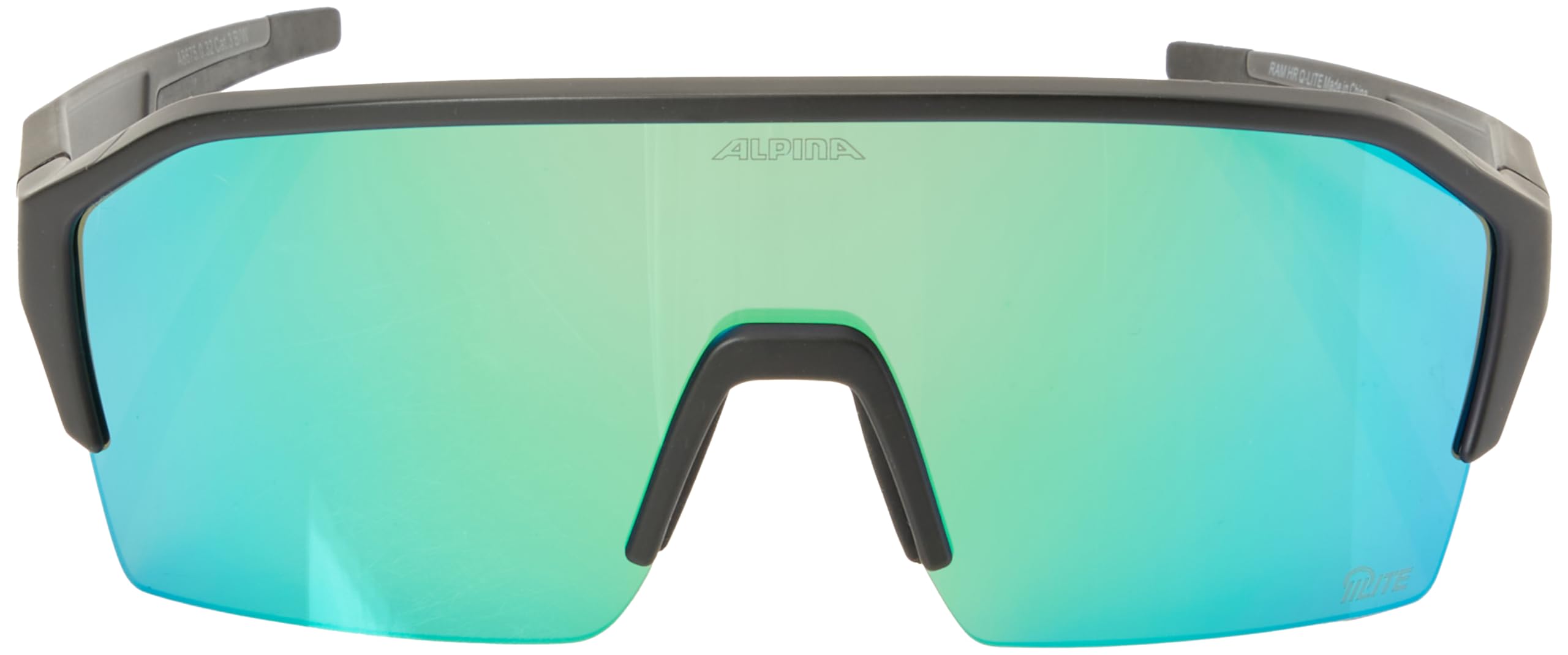 ALPINA Ram Hr Q-lite Polarized Sunglasses for Men & Women - UV Protection, Lightweight Frame (1-Pack) - Perfect for Driving, Running & Outdoor Activities