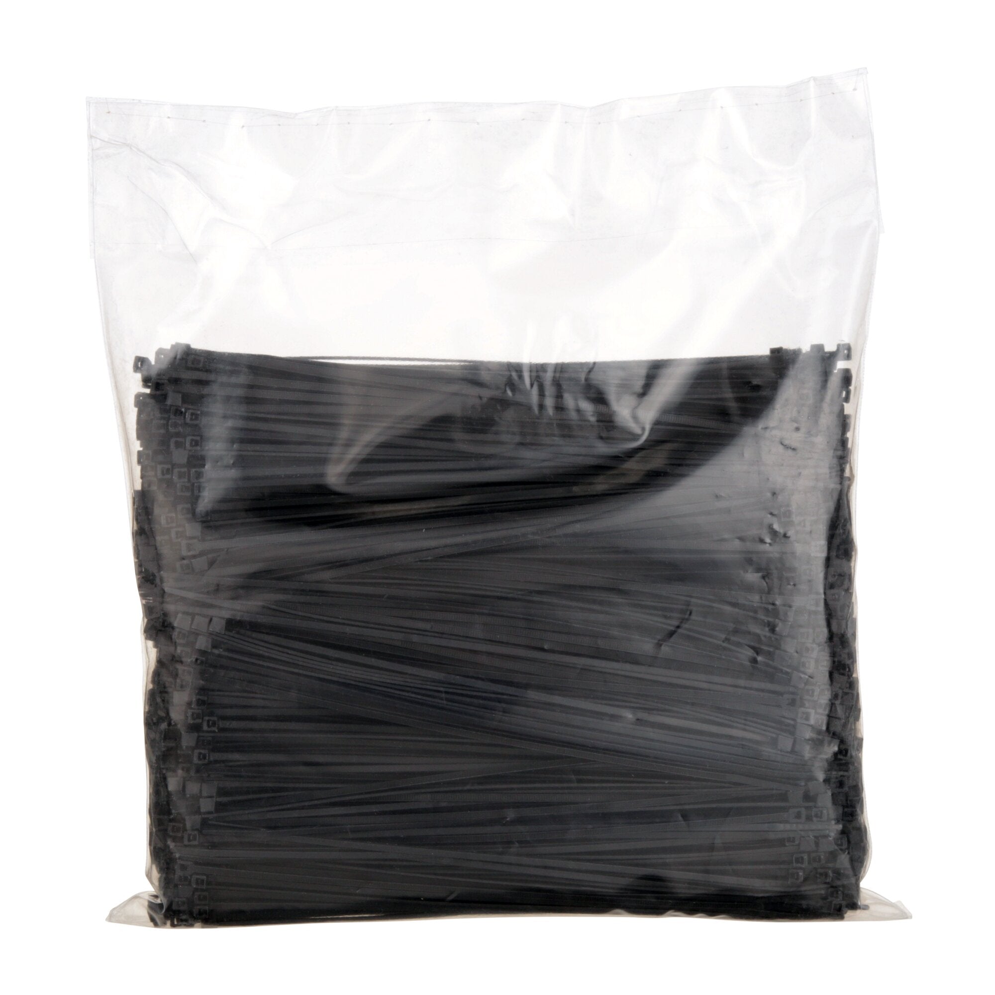 3M Black Cable Ties 8-Inch (CT8BK18) - Heavy Duty Nylon Zip Ties for Organizing Wires, Cables & Home Office Use