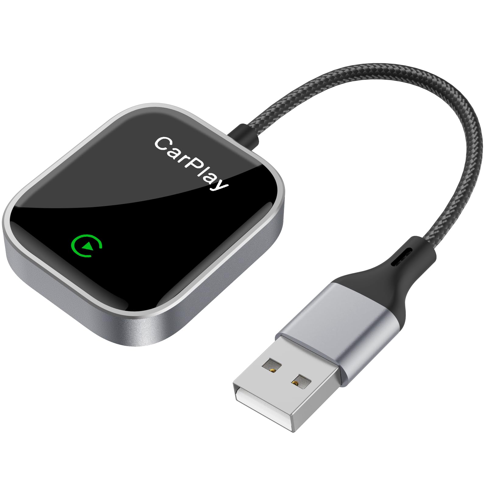 Wireless CarPlay Adapter for iPhone - Convert Wired to Wireless CarPlay Dongle for Apple, Mini Size, Compatible with Cars with Built-in CarPlay, Stable & Fast Connection - Perfect for Commuting, Road Trips & Hands-Free Driving