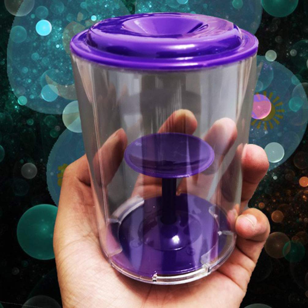 Creative Kids Spin Piggy Bank - Money Saving & Coin Collection Box for Children (Purple) | Fun Financial Learning Toy for Boys & Girls | Birthday Gift & Home Decor