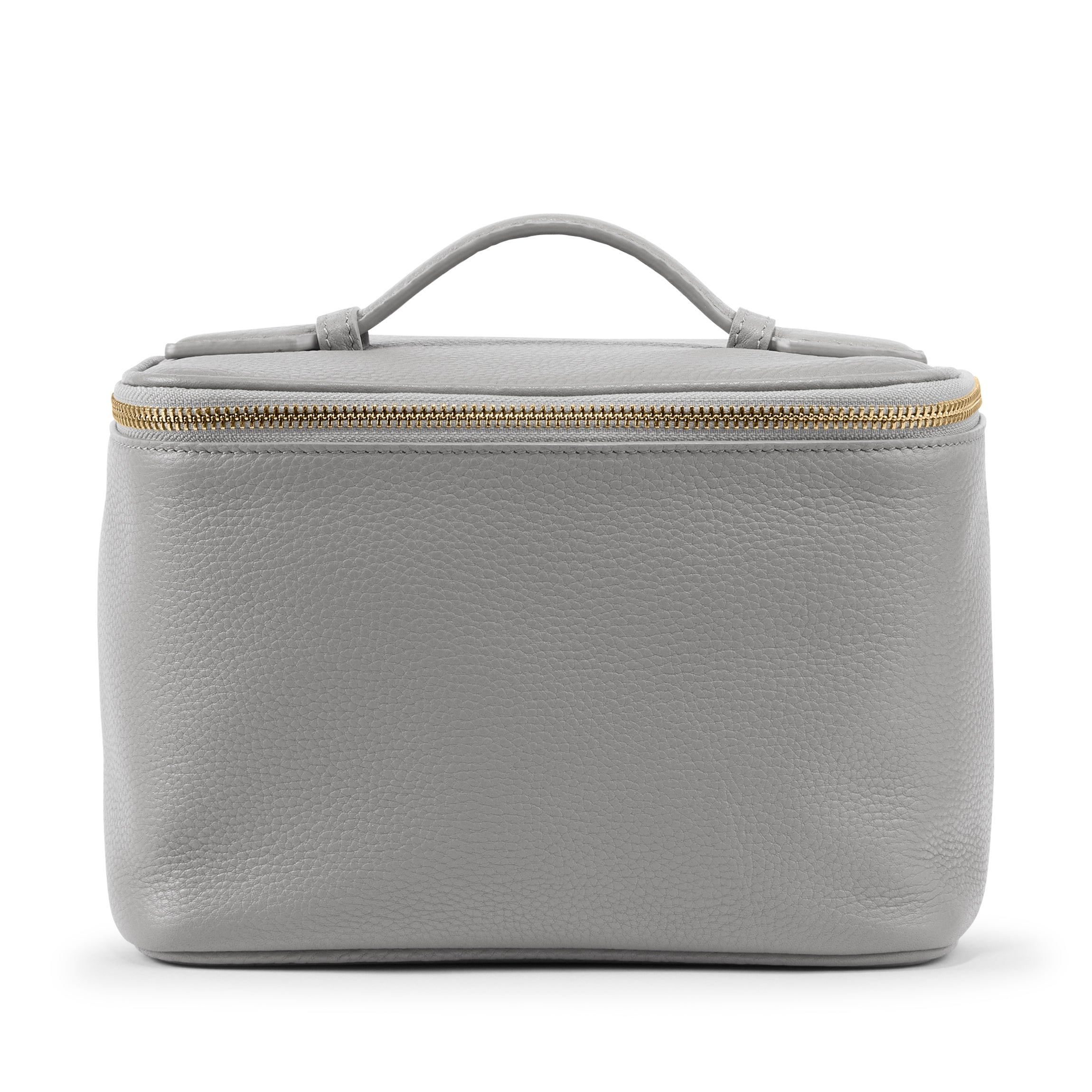 Professional Medium Train Case Smoke - Durable Makeup Organizer for Travel & Salon Use - Perfect for Cosmetics, Brushes & Beauty Tools Storage