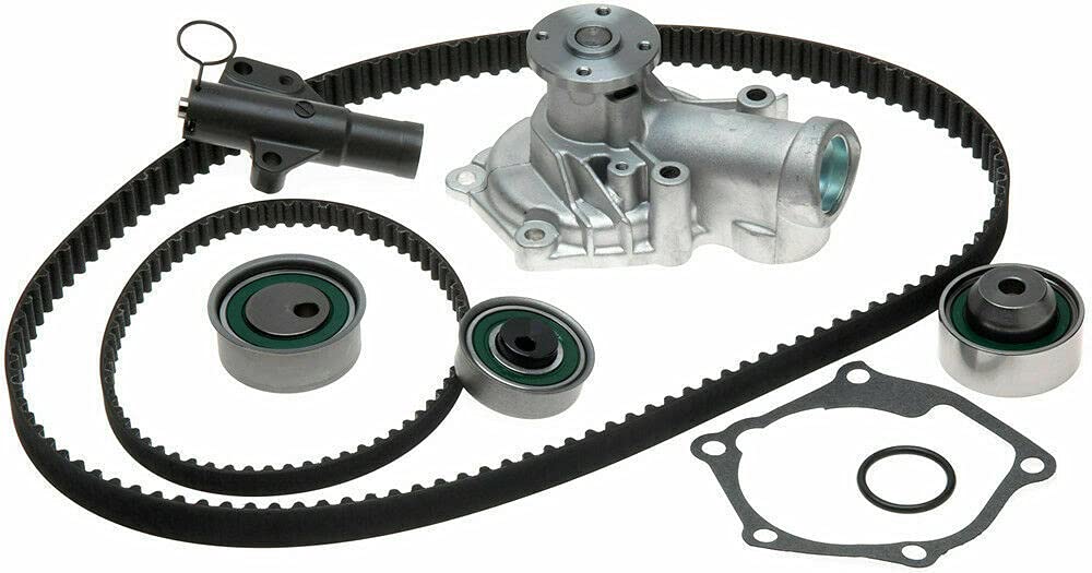 Engine Timing Belt Kit with Water Pump for 2007-2012 Mitsubishi Eclipse & Galant - Complete Replacement Set for Smooth Engine Performance | Perfect for DIY Auto Repair & Maintenance