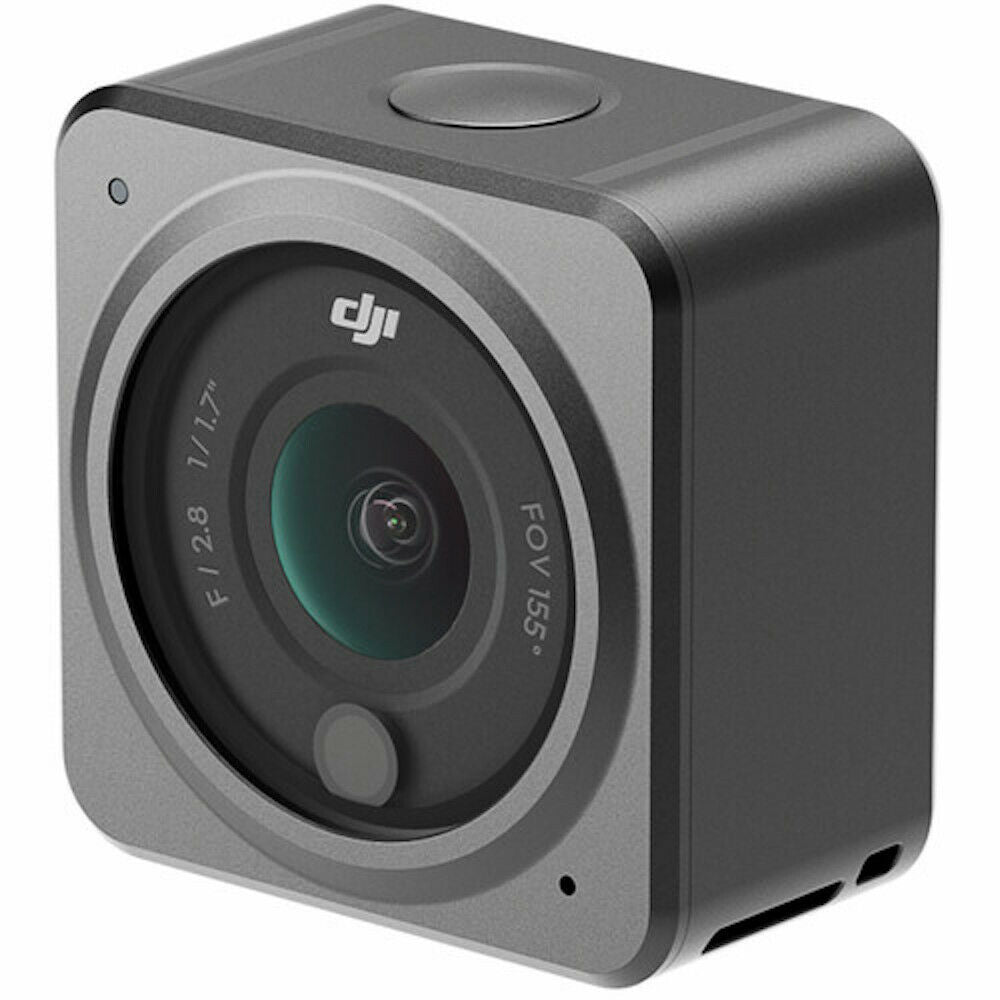 Refurbished DJI Action 2 Power Combo - 4K Waterproof Action Camera with Magnetic Mount for Vlogging, Sports & Adventure - Perfect for Surfing, Skiing, Cycling & Travel Videos