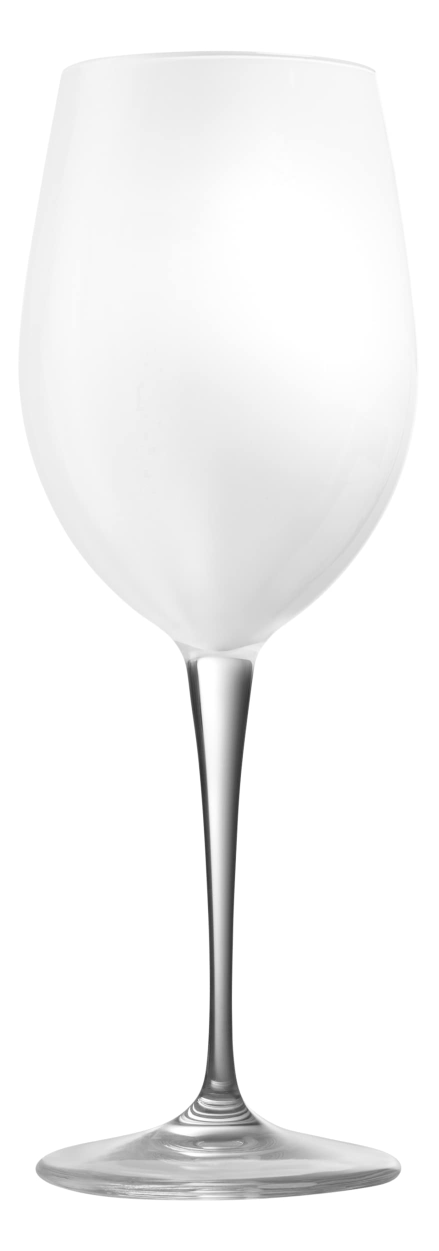 Premium Barski Goblet Set of 6 - 18oz European Crystal Stemware for Red Wine, Water & Cocktails - Elegant Opal White Wine Glasses for Dinner Parties, Weddings & Home Entertaining