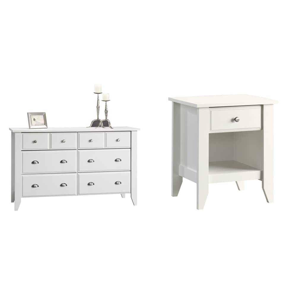 Sauder Shoal Creek Dresser and Night Stand Set - 54.65