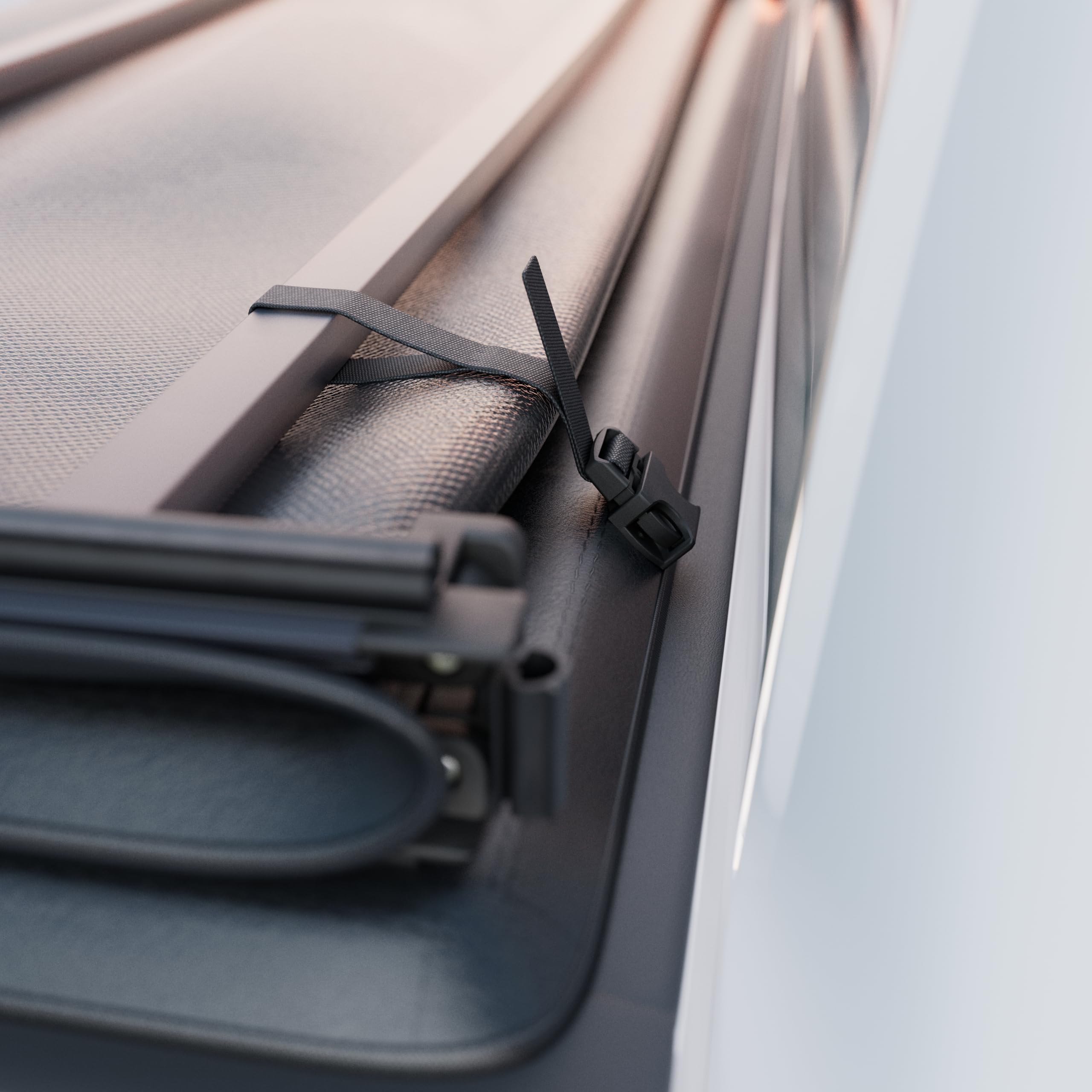 SC3 Soft Folding Truck Bed Tonneau Cover for 2014-2019 Chevrolet Silverado & GMC Sierra 1500/HD2500/HD3500 (6'6