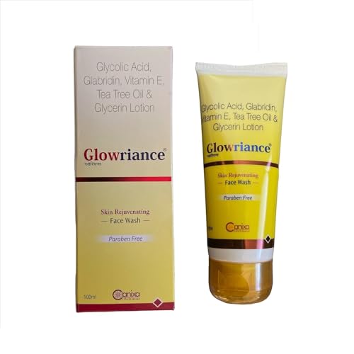 Glowrianc Face Wash for Skin Rejuvenation - Gentle Cleanser for All Skin Types (100ml) | Daily Hydrating & Brightening Facial Cleanser for Women & Men | Perfect for Morning & Night Skincare Routine