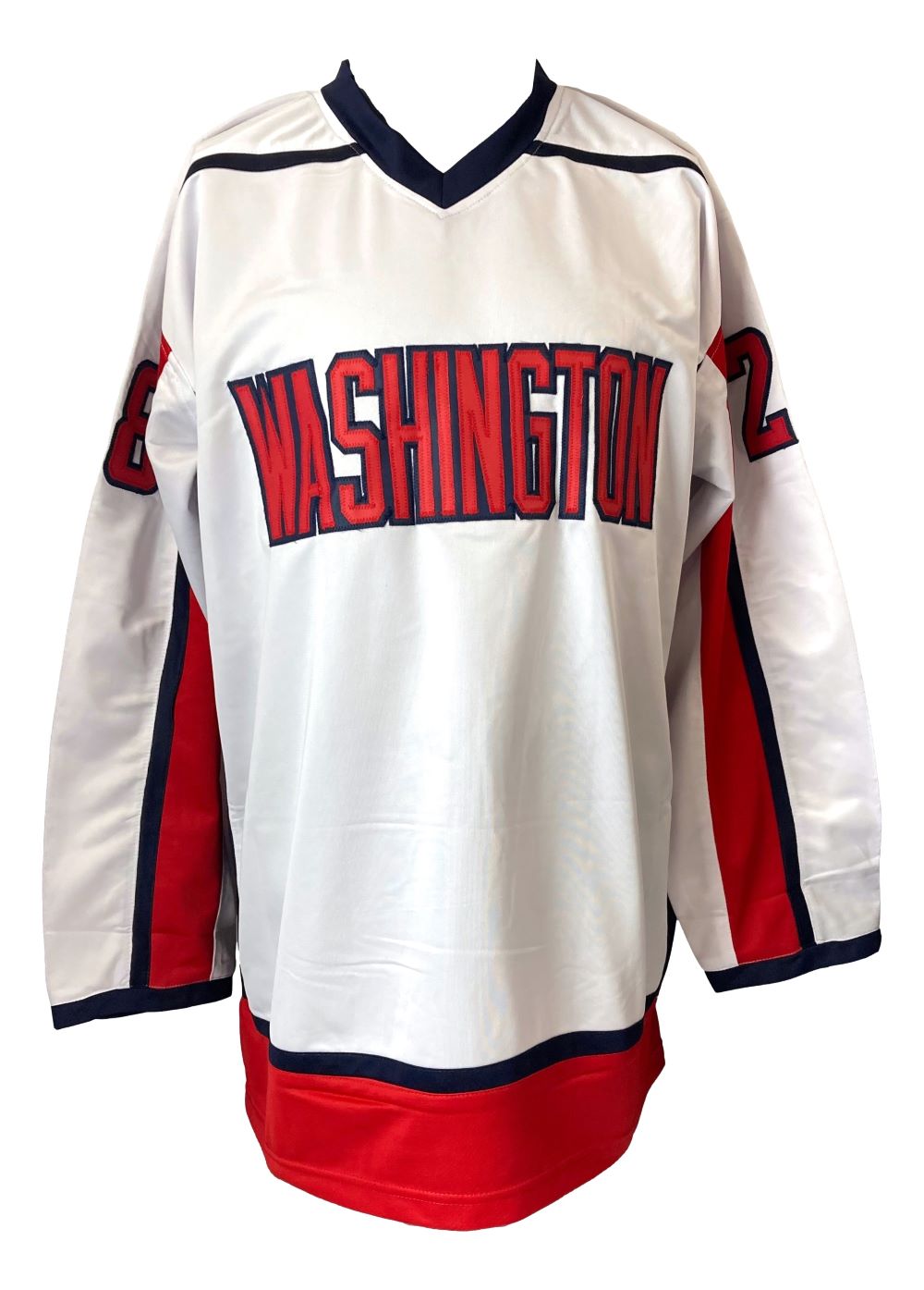 Alexander Semin Autographed Washington Capitals White Hockey Jersey - Authentic Signed NHL Memorabilia for Collectors & Fans - Perfect for Framing, Display, and Sports Memorabilia Collections