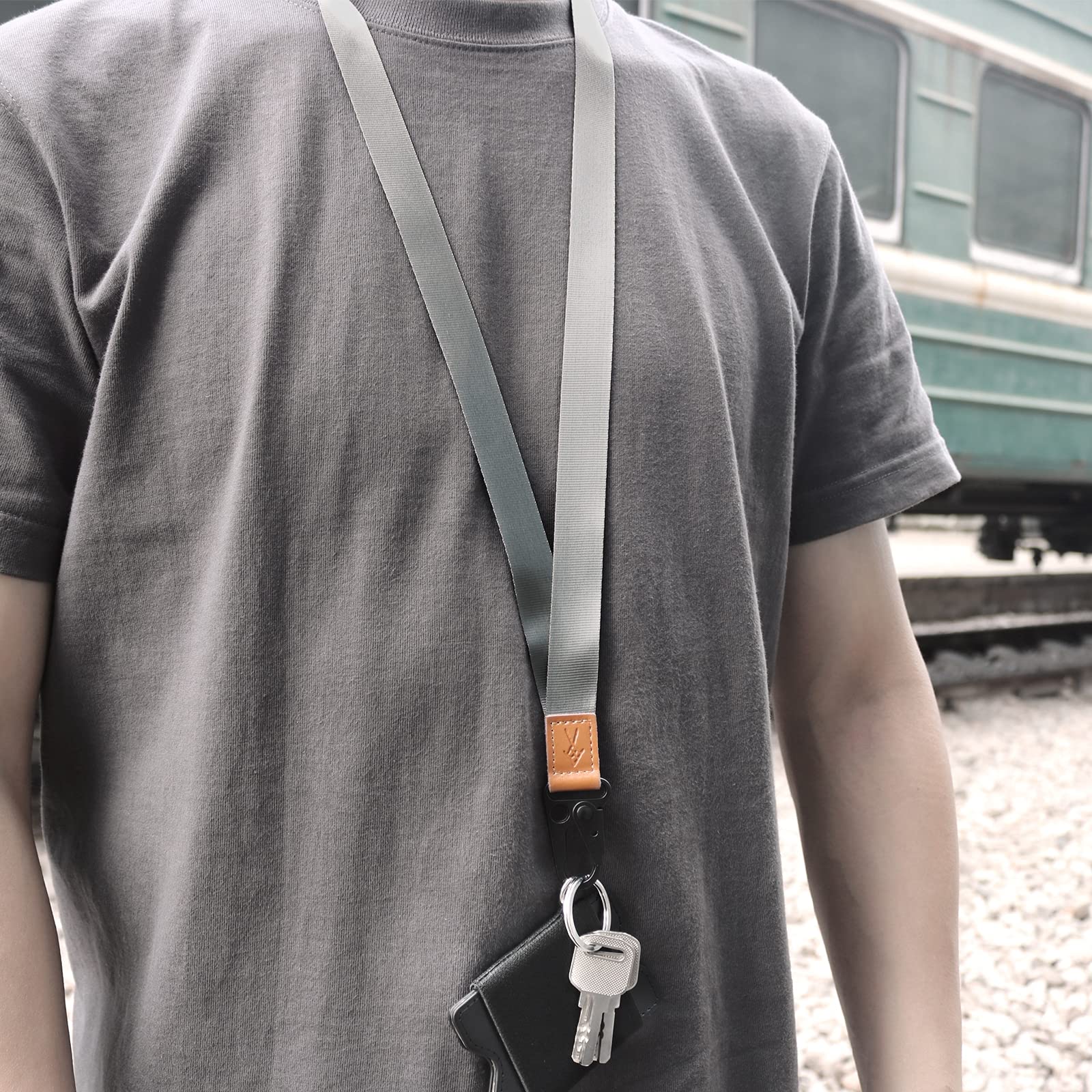 Cool Lanyards for Keys & ID Badges - Neck Strap Holder for Work & Events