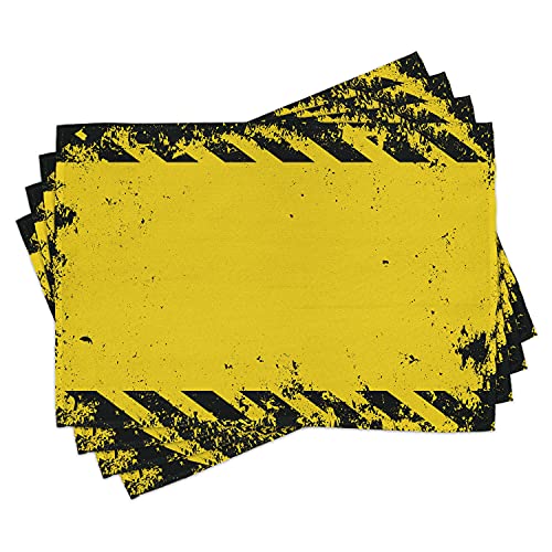 Yellow and Black