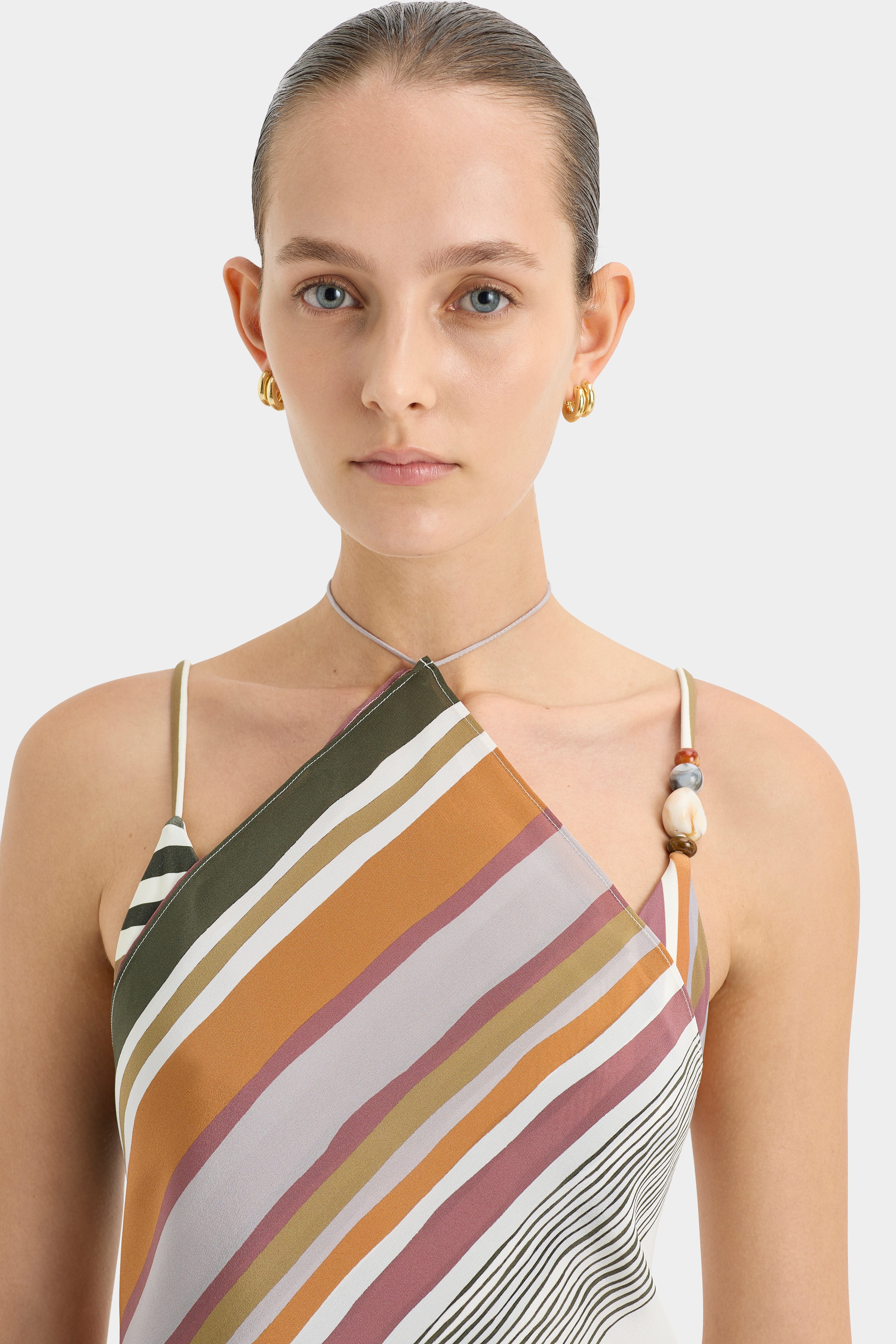 Caprera Scarf Milazzo Stripe - Soft & Stylish Winter Fashion Accessory for Women - Perfect for Cold Weather, Outfits & Gifts