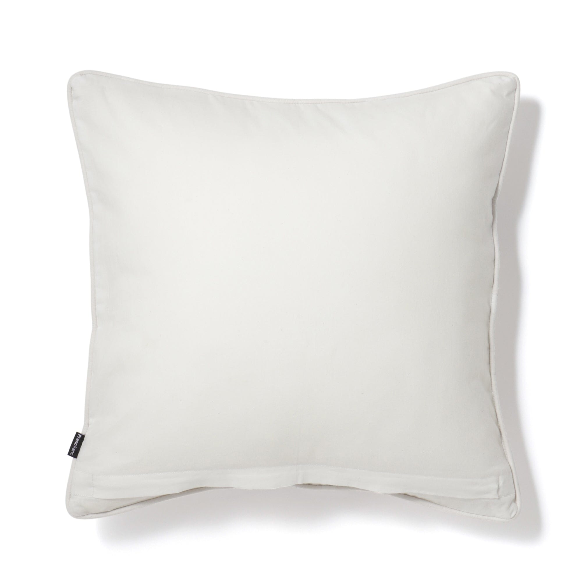 Jouy Cushion Cover 18x18 Inches White and Black - Decorative Pillow Case for Sofa, Bed, Living Room, Home Decor